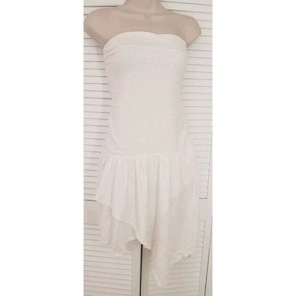 NEW FREE PEOPLE BEACH FREE-EST ROBYN CONVERTIBLE WHITE MINI SKIRT & DRESS SZ M - Picture 5 of 9